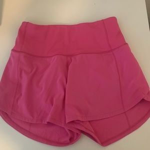 Lululemon Hi Rise speed Up short